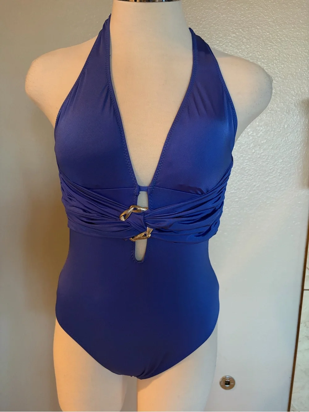 Trina Turk Cobalt Blue Stretch Fabric Piece